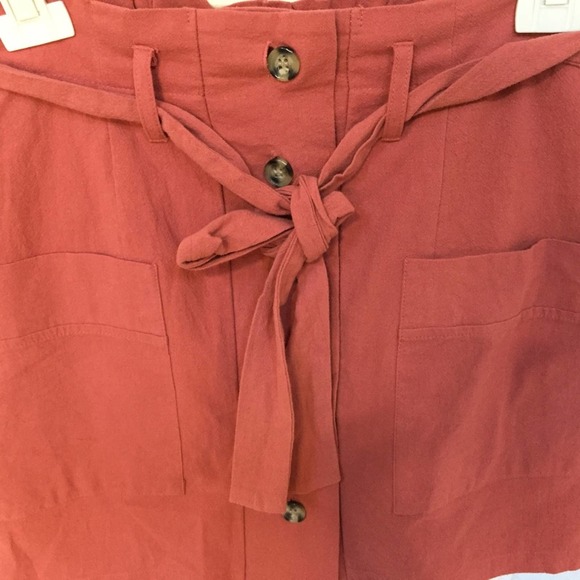 One Clothing Button Down Skirt - Picture 3 of 13